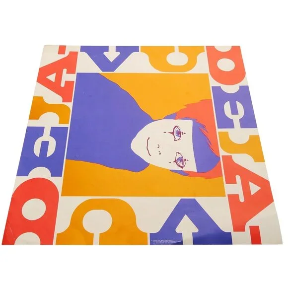 1969 Pop Art Lithograph Poster – “Deja-Vu” by Bob G.H. McKendrick, Mime Portrait - Picture 3 of 10